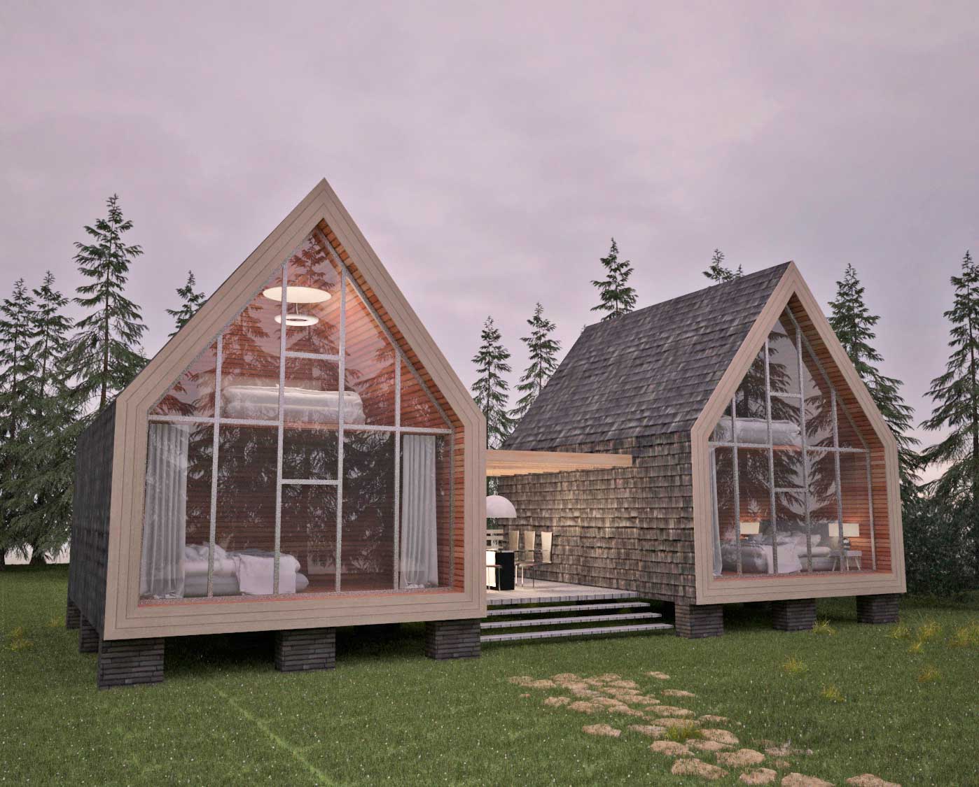 Предпроектное предложение жилых модулей