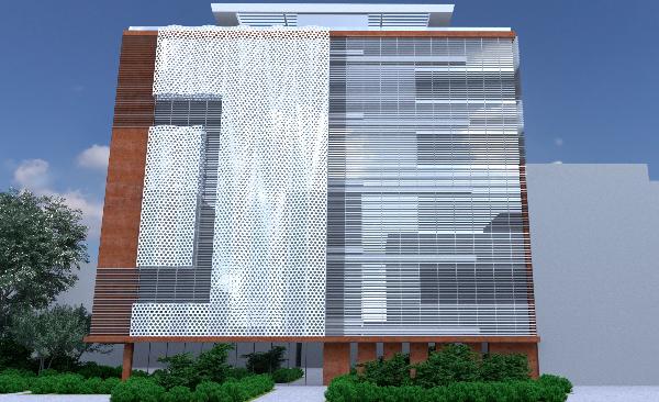 Эскизный проект административно-офисного здания №7