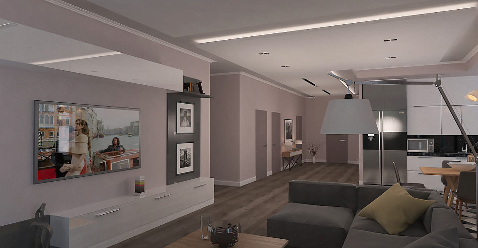 Дизайн интерьеров жилого дома (Проект №3)